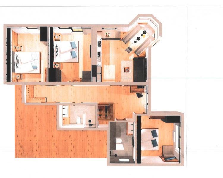 Ferienwohnung Haus Enzian Fiss Exterior foto
