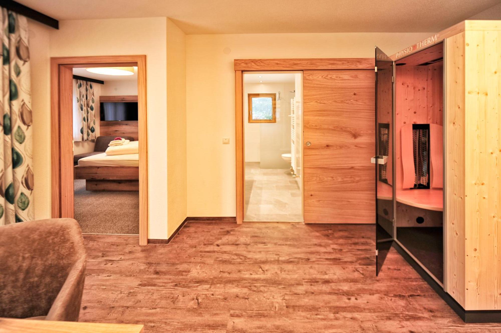 Ferienwohnung Haus Enzian Fiss Exterior foto