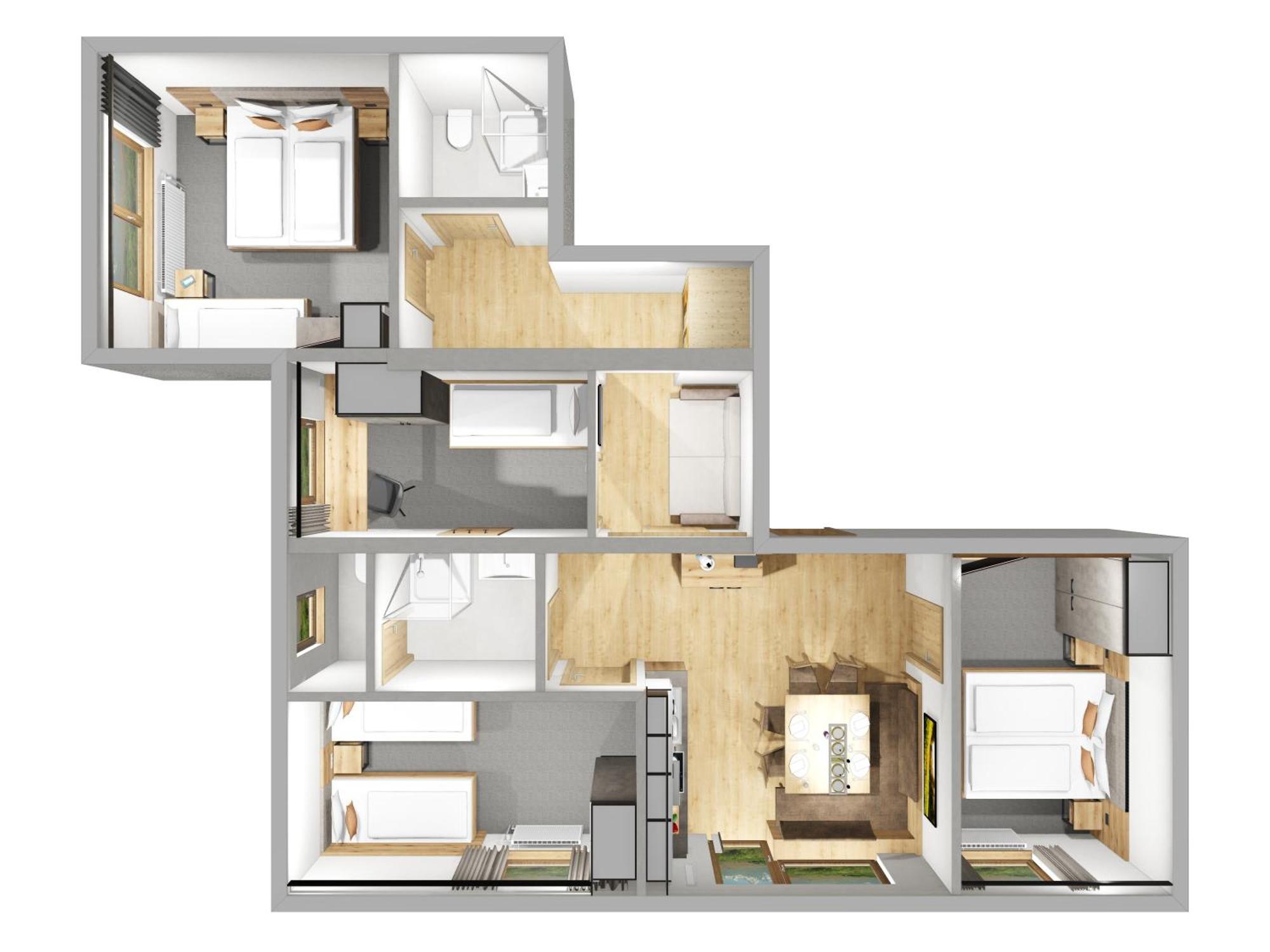Ferienwohnung Haus Enzian Fiss Exterior foto
